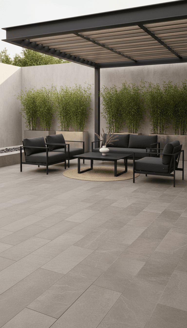 Porcelain pavers