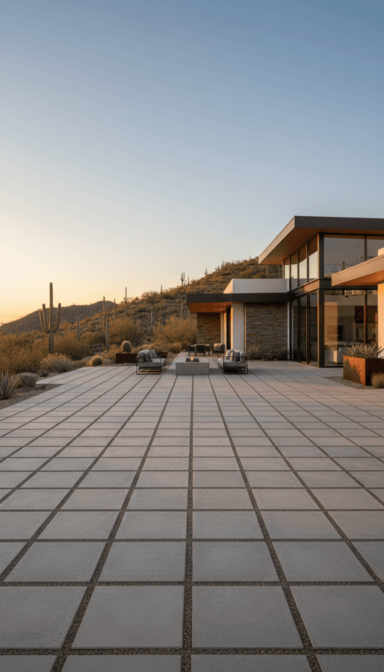 Concrete pavers