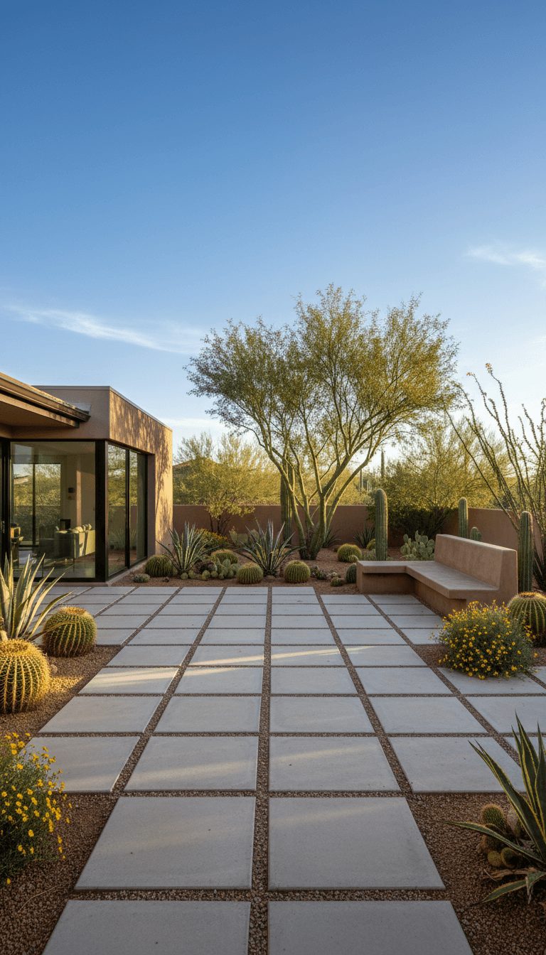 Back patio