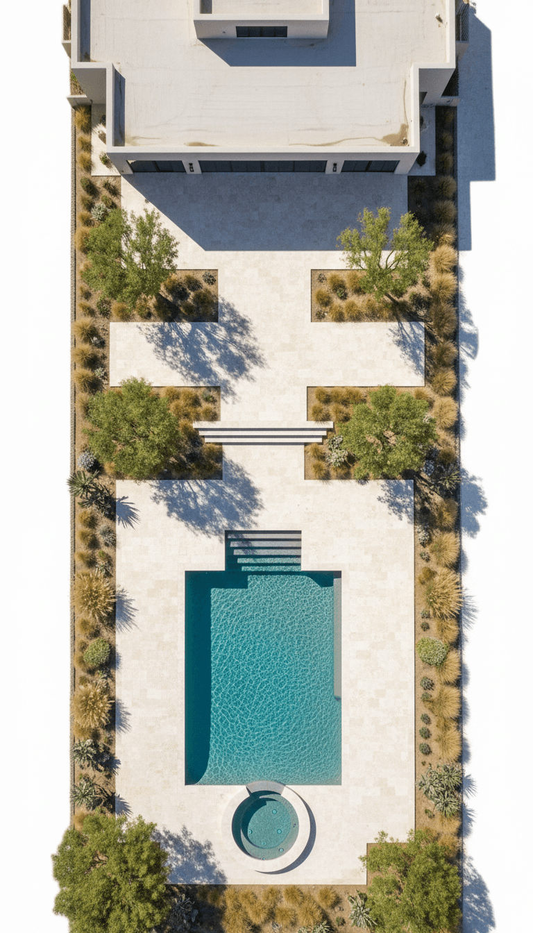 Full yard, one material