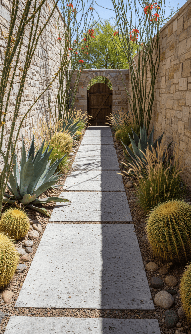 Side passage